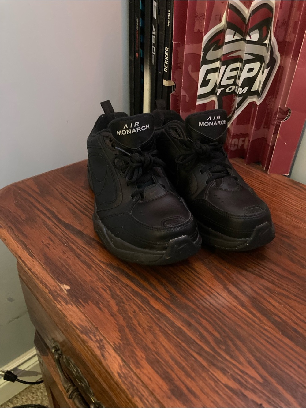 Nike Air Monarch All-Black Men’s Sneakers
